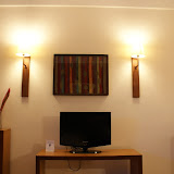 The rooms were quite spacious but had a smallish LCD TV. Although I really didnt get an opportunity to see any TV wihle I was there.