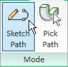 sketching sweep path