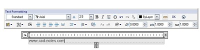 floating text toolbar