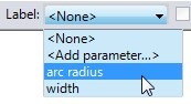 parameter list