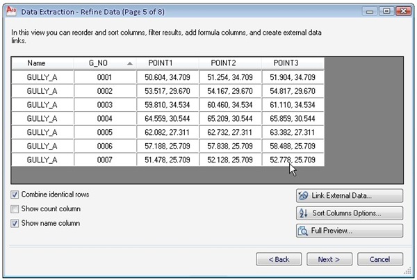 coordinate reports