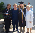 Emily with Mother and Aunts after graduating