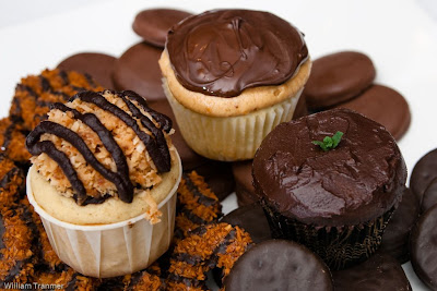 Recipes  Girl Scout Cookies on Recipe Girl Scout Cookies Cupcakes   Samoas  Thin Mints   Tagalongs