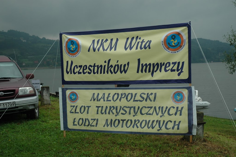 Banery VI Zlotu �odzi Motorowych w T�goborzy