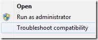 Trouble-shoot-compatibility-mode