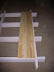 Tongue and groove timbers interlocked and ready for fixing (well, once the frame has been painted in its final colour).