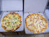 Possibly the least inspired pizzas I have ever come across.