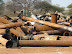 Nicely organised rubbish dump at Tati Nickel Mining Company's Phoenix Mine (parent company is Norilsk Nickel).