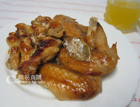焗檸蜜雞翼 Baked Chicken Wings with Honey & Lemon
