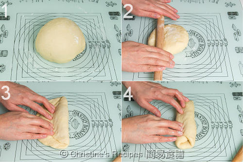 北海道牛奶麵包製作圖 Hokkaido Milk Toast Procedures01