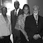 CARIBBEAN MOVIE: Writer and director Alison Saunders-Franklyn (second from left) with some impressed viewers at the
American Film Institute in Washington DC last year. From left: Chancellor of the University of the West Indies George Alleyne;
former West Indies fast bowler, Wes Hall; Norleen Hoyte and husband Harold Hoyte, Editor Emeritus of the Nation
Newspaper in Barbados; and Barbados' Ambassador to the United States, Michael King.