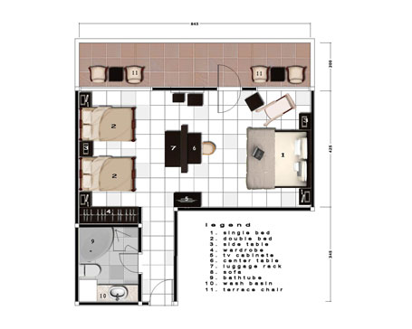 Ramayana Hotel family maps