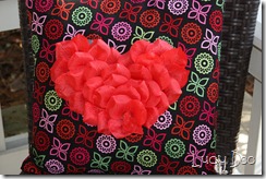 Finished Heart Pillow