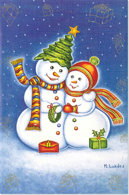 postal de natal