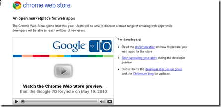 Chrome Web store