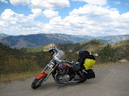 Overlooking Highway 21, north of Idaho City, ID