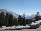 Scoping Half-Dome from the north