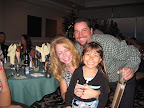 Cousin Kevin, his sister Debbie and Debbie's youngest daughter. Cousin Kevin, his sister Debbie and Debbie's youngest daughter.