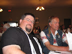 Me and John at the Kootenay Raid Banquet