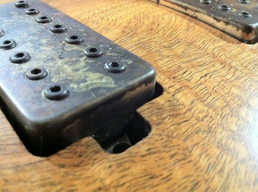 Distressed Aftermath 7 set from Bare Knuckle Pickups in the UK.