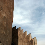 Stair on the circular minaret