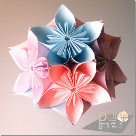 ball japanese flower origami origami flowers Cabula's Advanced Cher Mindbox (Kusudama) modular ball japanese flower origami origami flowers Cabula's Advanced Cher Mindbox (Kusudama) modular