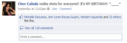 FB status