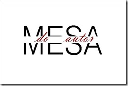 mesa do autor