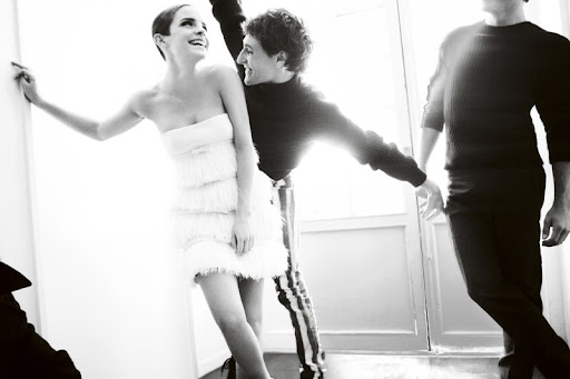 Actress Emma Watson (and male emma watson vogue 2010. Actress Emma Watson (and male