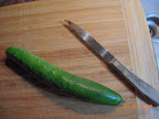 First Japanese cuke - yummmmm!