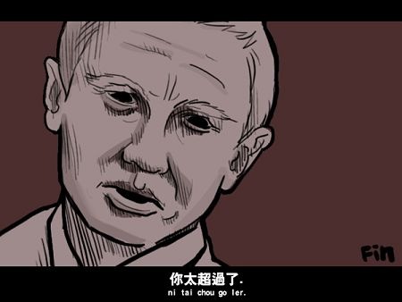 kuso漫畫,殺手,蝙蝠俠,小丑,WHY SO SERIOUS,dark knight