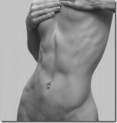 flat stomach