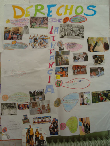 mural realizado por los alumnos/as