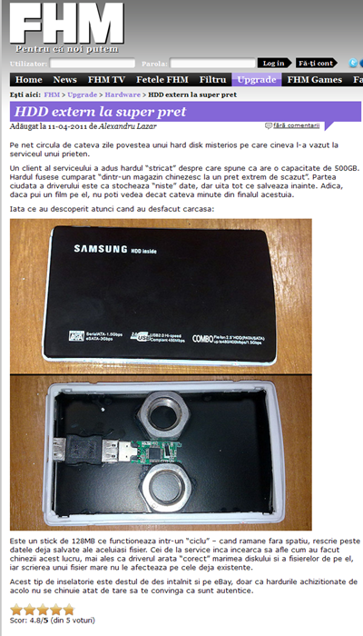 HDD extern la super pret « FHM_12_04_2011204 HDD extern la super pret « FHM_12_04_2011204