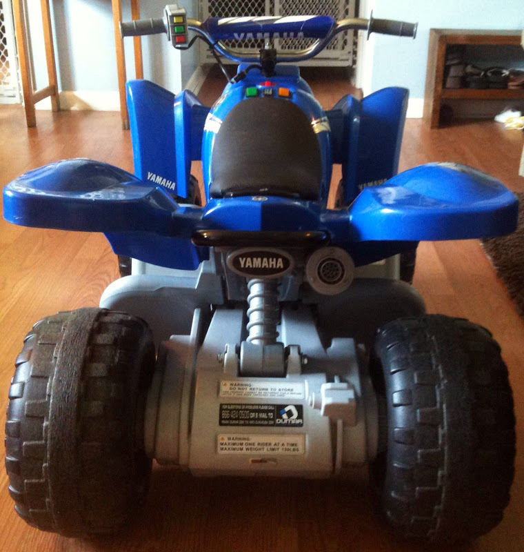 Modified Power Wheels chozian's 12V Dumar Yamaha Raptor 660R Quad