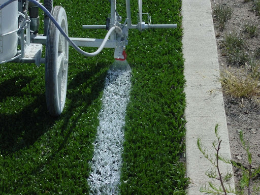 football field painting
