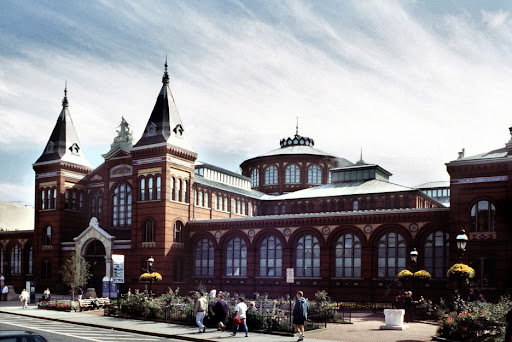Fachada y Perspectiva de Arts and Industries, Adolf Cluss