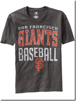 2011.05.13 - Giants Shirt Old Navy