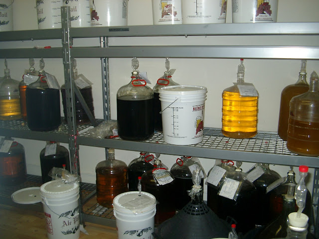 Fermentation room again
