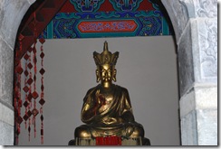 Buddhist monk statue