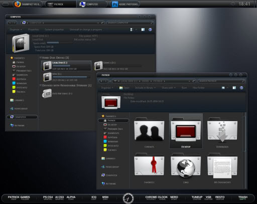 ThaImpact VS Windows 7 Theme