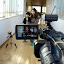 The crew from We All Japan conducting interviews