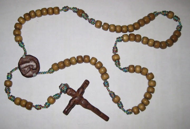 wood rosary