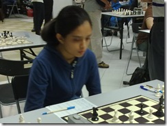 Olivia Madhavan, board 5, Round 2, Women. Olivia Madhavan, board 5, Round 2, Women.