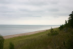 Looking out over Lake Huron