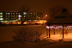 Gazebo on Silver Lake and Perimeter Institute