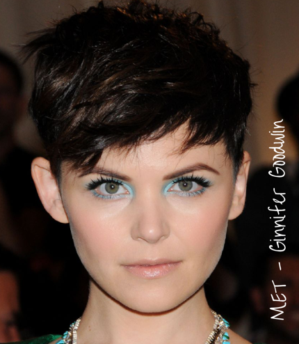 Delineado azul  Ginnifer Goodwin