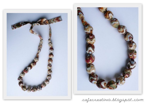 Fabric Necklace 3 Fabric Necklace 3