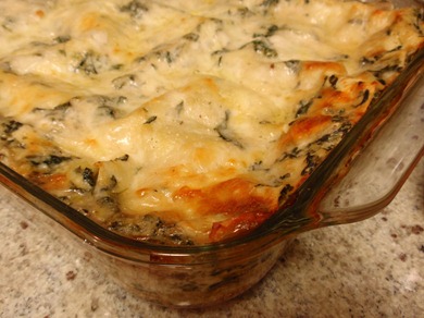 Spinach Mushroom Lasagna