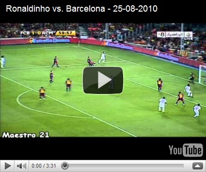 VIDEOS DE RONALDINHO VS KAKA videos de ronaldinho vs kaka: